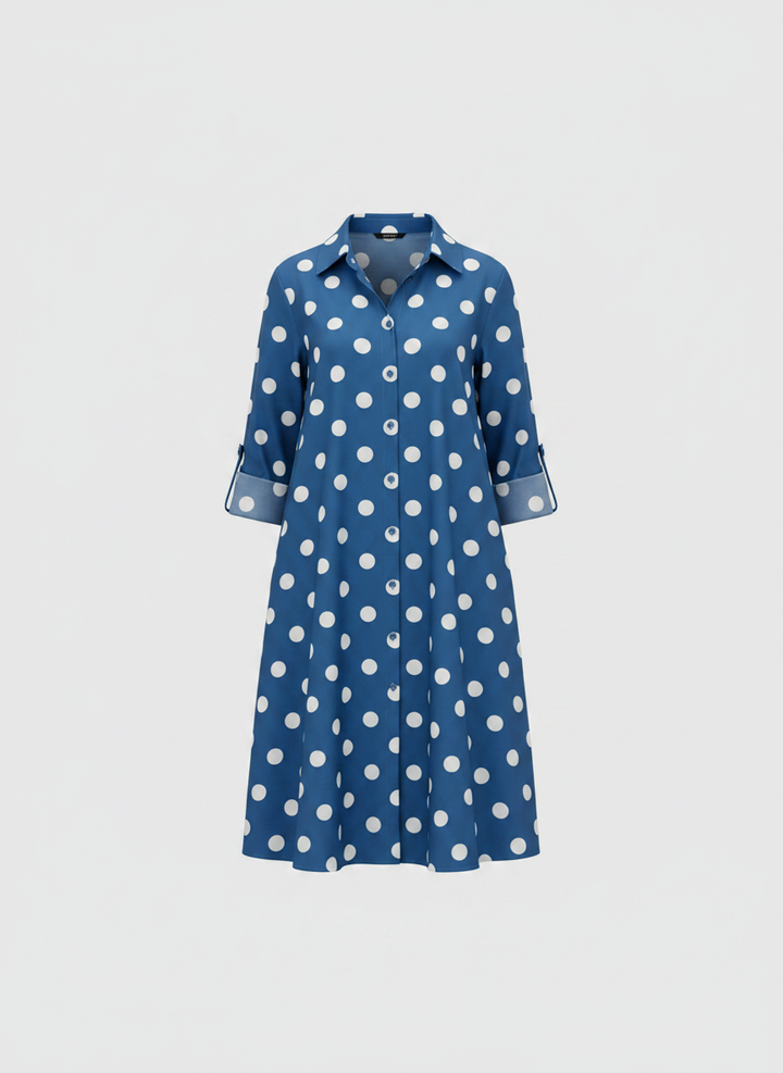 Paige | Button Front Shirt Dress with Pockets