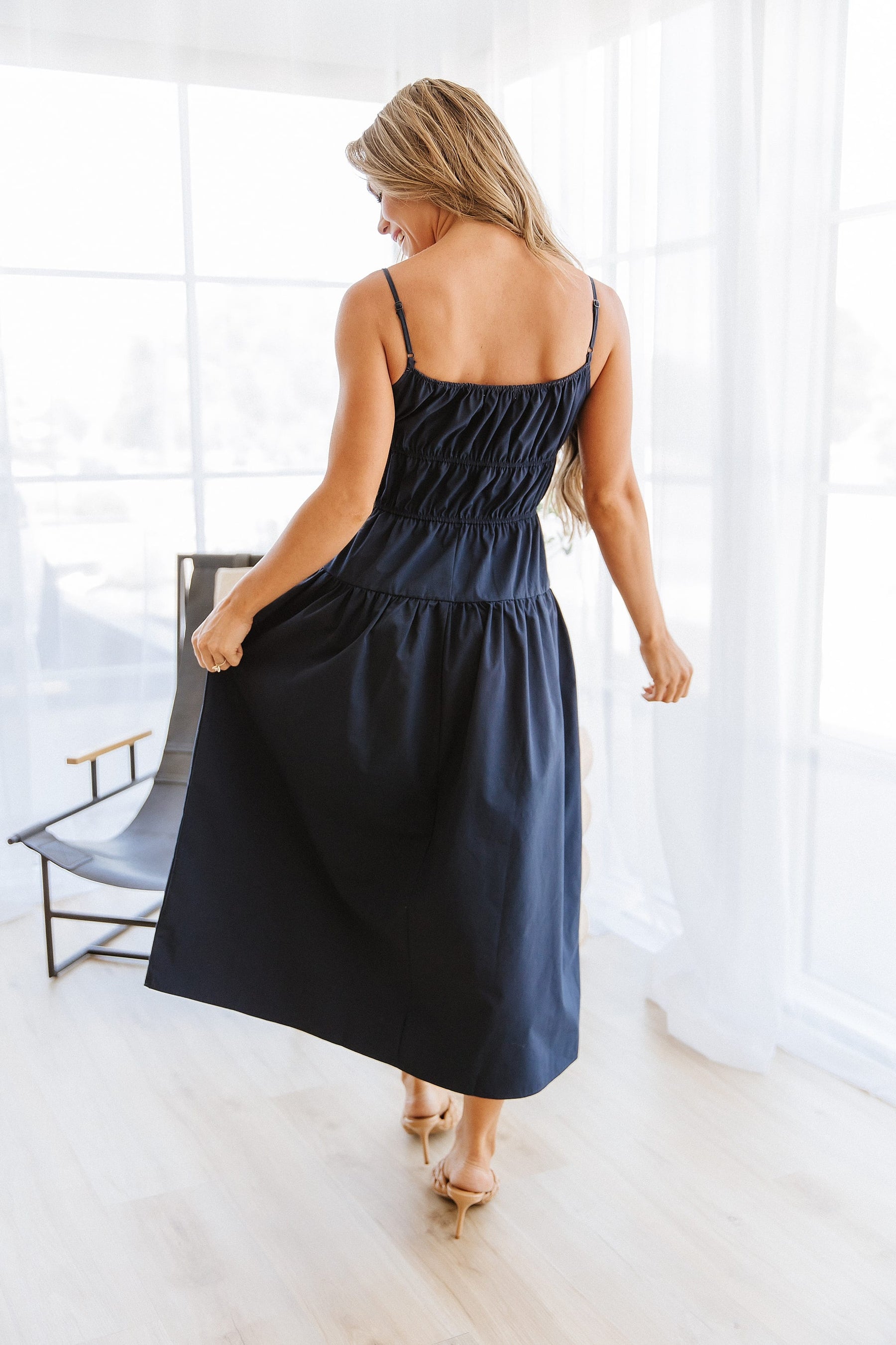 Odessa | Women's Tiered Midi Dress