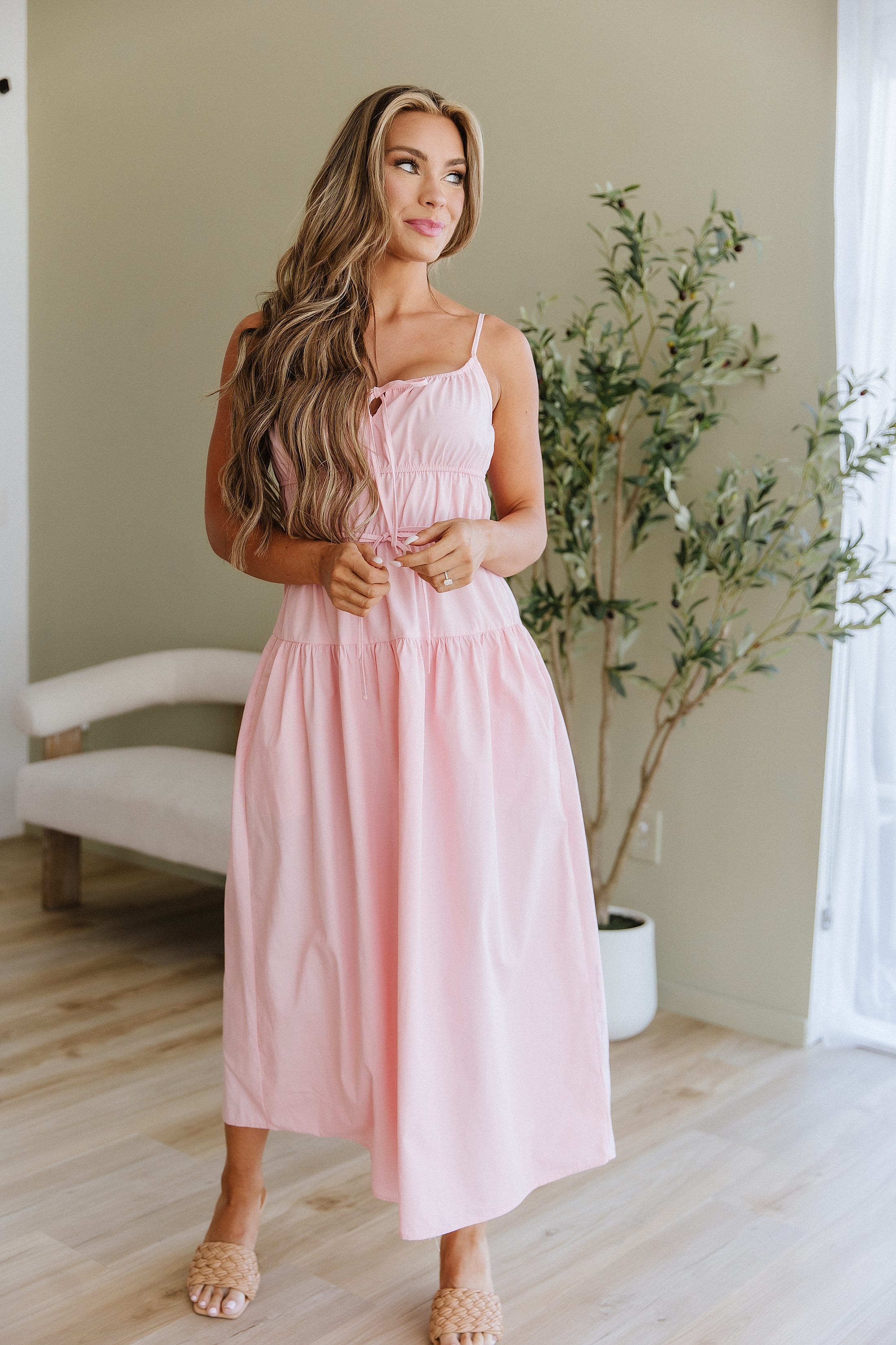 Odessa | Women's Tiered Midi Dress