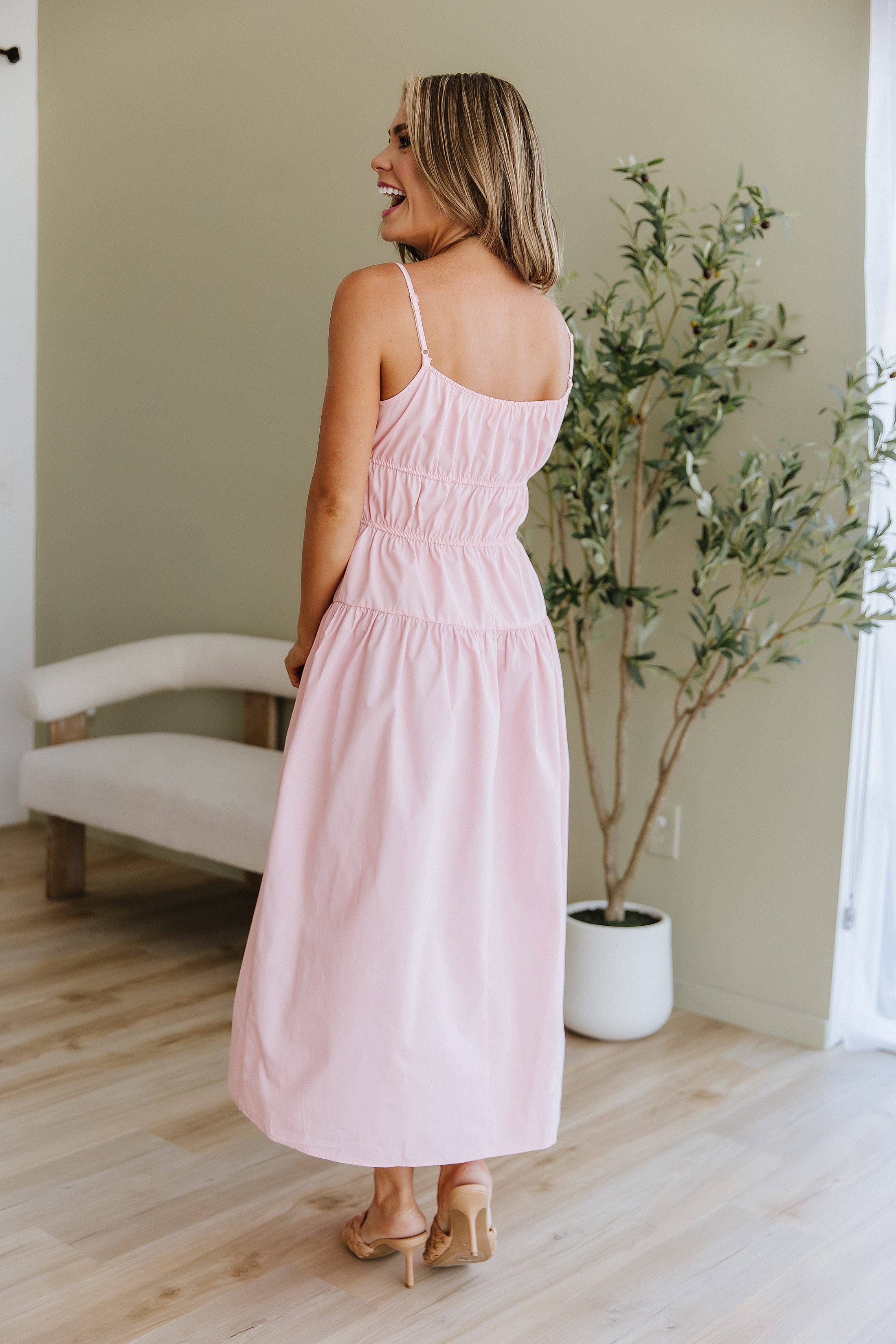 Odessa | Women's Tiered Midi Dress