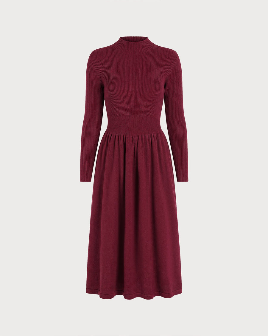 Odette | Women's Turtleneck Sweater Dress